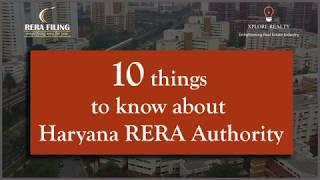 10 things to know about Haryana RERA Authority