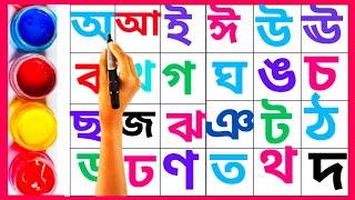 অ আ ই ঈ উ ঊ ঋ এ ঐ ও ঔ | স্বরবর্ণ  | Sorborno  | অ আ ই ঈ এসো বাংলা শিখি