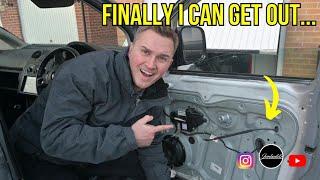 VW CADDY DOOR LEVER CABLE REPLACEMENT FULL VIDEO. #auto