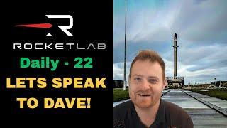 Rocket Lab Daily - Daveginvesting Talks Space with us LIVE!