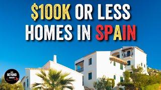 5 CHEAPEST places in SPAIN to Buy Property