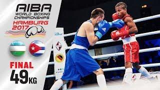 Final (49kg) ARGILAGOS Joahnys (Cuba) vs DUSMATOV Hasanboy (Uzbekistan)