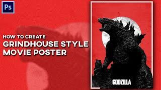 How To Create Grindhouse Style Movie Poster || Photoshop Tutorial