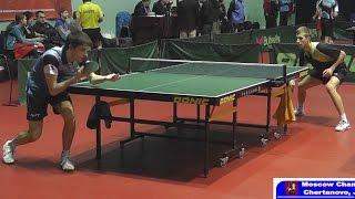 Чемпионат Москвы 2015 Андрей БУКИН - Илья ШАМИН Настольный теннис, Table Tennis