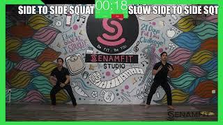 SENAMFIT HOME WORKOUT ( COACH AIZAT ) - LOWERBODYWEIGHT WORKOUT