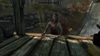 Skyrim V - funny npc glitch