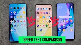 Realme 10 vs Redmi Note 12 vs Realme 10 Pro: Speed Test | PUBG Comparison