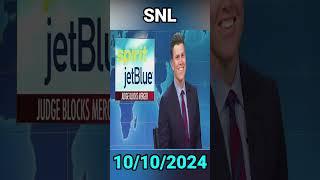 SNL Weekend Update New 10/10/2024 | Saturday Night Live Sep 10, 2024 