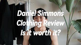 Daniel Simmons clothing review (varsity knit, military cargos, zip hoodie, and more!)