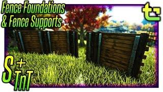 Ark S+ Tips & Tricks || Fence Foundations & Fence Supports || TimmyCarbine