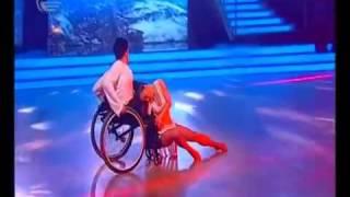 Dancing with the Stars Georgia - Iko Iakobidze and Keti Zazanashvili - wheelchair dance -Hallelujah