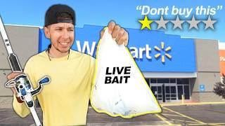 I Bought the WORST RATED Walmart Fishing Gear.. (Fishing Experiment)