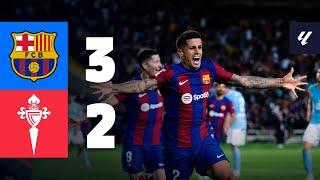 BARÇA 3-2 CELTA | LALIGA 2023/24 MD6