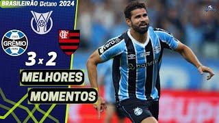 Grêmio x Flamengo | Melhores Momentos | Brasileirão 2024