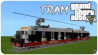 How to Build a Tram in Minecraft (GTA 5 Tram) Minecraft Tram Tutorial