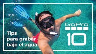 ¿Cómo usar tu GoPro bajo el AGUA? 