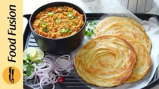 Layered Paratha with Anda Qeema Ramadan Special Recipe by Food Fusion