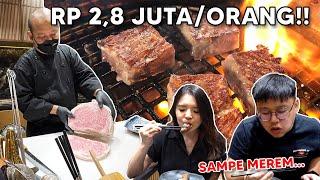 BAYAR RP 5,6 JUTA DEMI MAKAN JAPANESE WAGYU A5 TERBAIK !!! WORTH IT GAK SIH ??