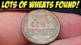 COIN ROLL HUNTING PENNIES (LOTS OF WHEAT CENTS!)