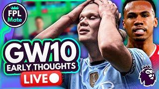 FPL GW10: EARLY THOUGHTS! Gabriel Replacements & Best Cheap Forwards | Reaction Gameweek 10 2024/25