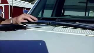 1988 Ford Wiper Blade removal, pin type. 60 second video!