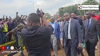 Former DP Gachagua steals the show as he leaves Embu event attended by Ruto, Uhuru& Kindiki!!