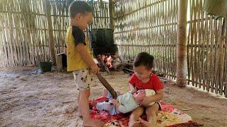 Harvest giant bamboo shoots - bring to market to sell, cook food for pigs | Chúc Thị Duyên