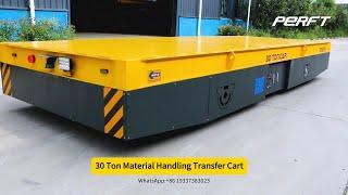 30 Ton Material Handling Transfer Cart #manufacturing #industrial