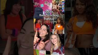 Back to school makeup tutorial from the 2000s! #makeuptutorial #backtoschool #makeuphacks #y2k