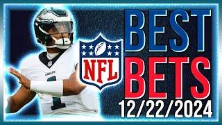 Free NFL Picks Today | NFL Week 15 | NFL Betting Picks 12/22/24 | Best NFL Bets Today