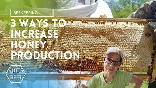 ️  TOP 3 THINGS TO INCREASE #HONEY PRODUCTION #BEEKEEPING