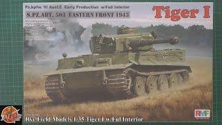 Rye Field Models 1/35th Tiger I with full interior review