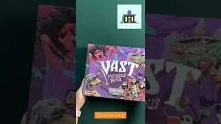 1 Minute Unboxing: Vast The Mysterious Manor by Leder Games