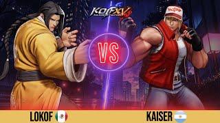 KOF XV Lokof Mx (Gato/Yamazaki/Benimaru) Vs Kaiser Arg (Ryo/Kyo/Terry) #kofxv