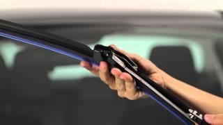 Rain-X Latitude Wiper Blade Installation - Large Pin Arm