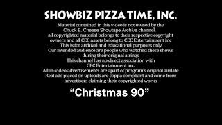 Chuck E. Cheese Christmas 1990 (December 1990 Show) (Cyberstar)