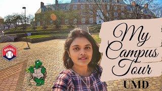 My Campus Tour | University of Maryland | Graduate student | Indian Student