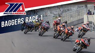 Mission King of the Baggers Race 1 at Laguna Seca - FULL RACE | MotoAmerica