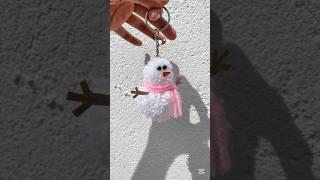 Quick and easy  diy Christmas gift idea ! #christmas #keychain #shorts