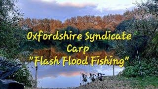 Oxford Linear Carp Fisheries - Guys Syndicate - vlog #9 - A flooded River Windrush