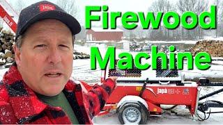 A Small, Fast Firewood Processor is Poetry In Motion