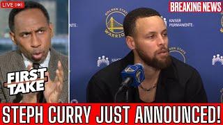 URGENT! ESPN react to Steph Curry's MASSIVE UPDATE on the FUTURE of Warriors | Warriors News