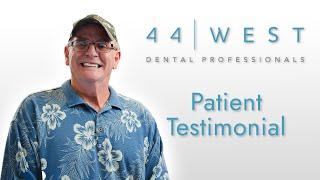 Veteran's Smile Transformation | 44 West Dental Professionals