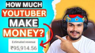 Youtube Earning EXPOSE  || यूट्यूब पर कितना कमाया? || HINDI