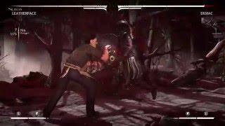 Mortal Kombat X - Leatherface 40% kombo