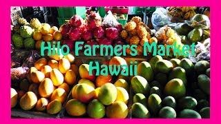 Hilo Farmers Market Big Island Hawaii