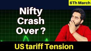 Nifty & Banknifty Prediction for tomorrow 6th March I Trump Tariff