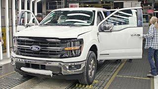 2024 Ford F-150 PRODUCTION Line in the U.S.