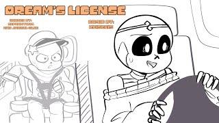 Dream's License //Dreamtale Comic Dub// AU Sanses