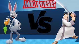 Bugs Bunny VS Samurai Jack - Multiversus Gameplay